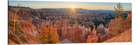 Alubild Bryce Canyon bei Sonnenaufgang, USA