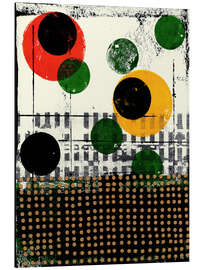 Magnettafel Fliegende Kreise