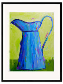 Innrammet kunsttrykk Blue Jug