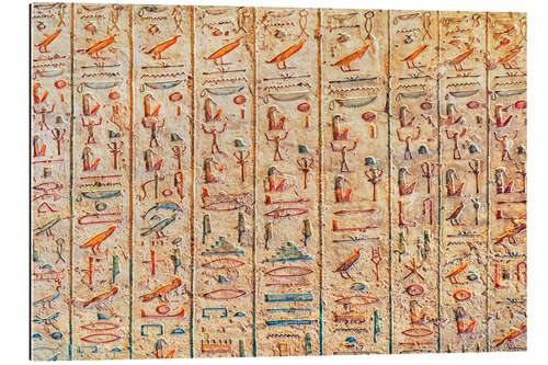 Cuadro de plexi-alu Egyptian Hieroglyphs