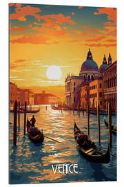 Galleritryk Venice Travel Poster