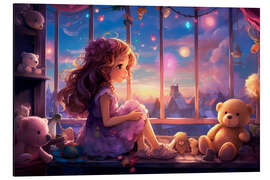 Magnettafel Teddylover Girl