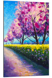 Magnettafel Blumiger Baumweg