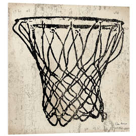 Foam board print Vintage Hoops