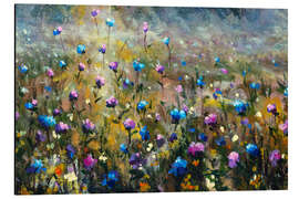 Aluminium print Meadow at Dawn