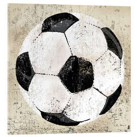 Cuadro de metacrilato Vintage Football