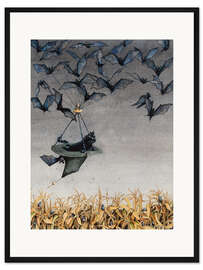 Gerahmter Kunstdruck Haustiere des Zauberers