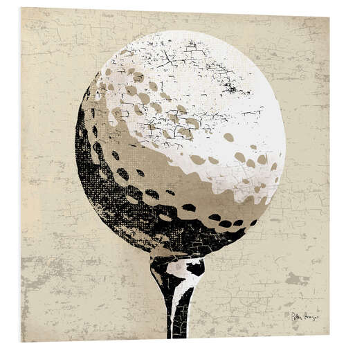 PVC-taulu Vintage Golf Ball