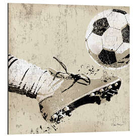 Quadro em alumínio Vintage Football Strike