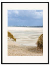 Gerahmter Kunstdruck Strandaufgang