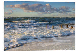 Hartschaumbild Wilde Ostsee