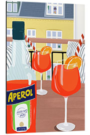 Aluminiumtavla Balcony ‘hygge’ with Aperol