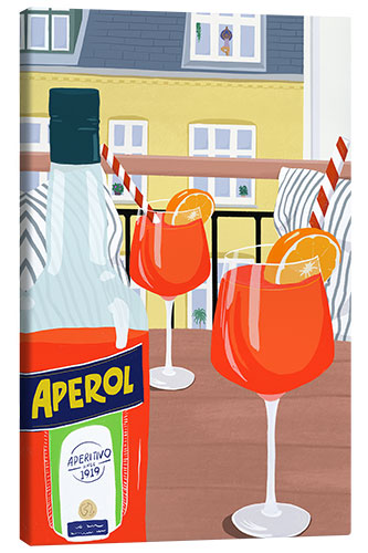 Lienzo Balcony ‘hygge’ with Aperol