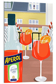 Galleritryk Balcony ‘hygge’ with Aperol