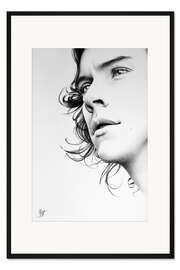 Gerahmter Kunstdruck Harry Styles