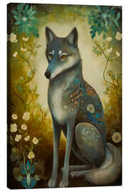 Leinwandbild Holy Forest Wolf - Dutch Lady