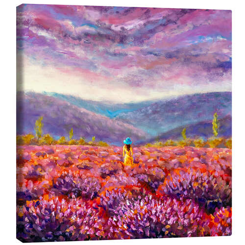 Canvas print Blush Fields