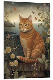 Gallery Print Rote Katze