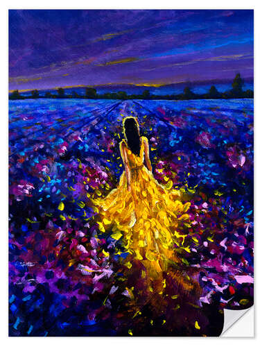 Naklejka na ścianę A Touch of Light I