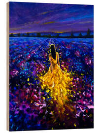 Quadro de madeira A Touch of Light I