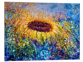 Gallery print Sunflower In the Swirls of Sunshine