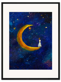 Gerahmter Kunstdruck Cosmic Sail