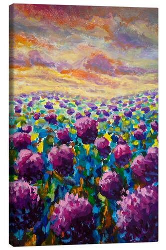 Tableau sur toile Purple Dream