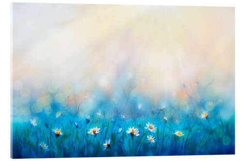 Tableau en verre acrylique Dream Flowers