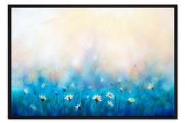 Gerahmter Kunstdruck Traumblumen