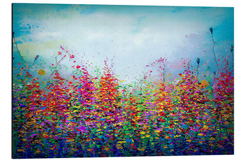 Aluminium print Grassland Dreams