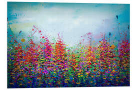 Foam board print Grassland Dreams