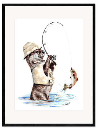 Framed art print Nature's Fisherman