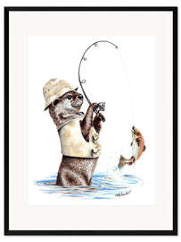Framed art print Nature's Fisherman