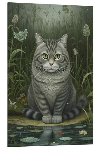 Gallery Print Graue Katze II