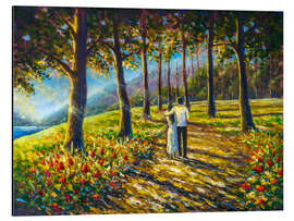 Magnettafel Liebespärchen