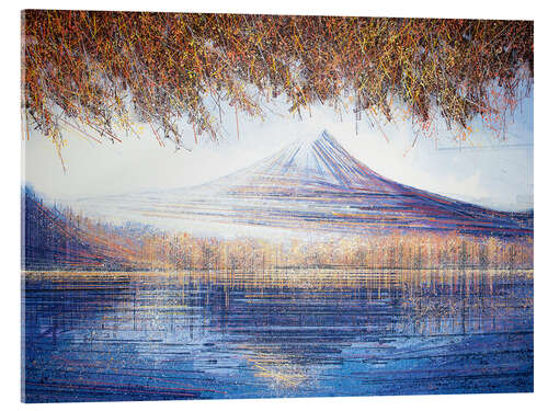 Acrylglasbild Herbst in Japan