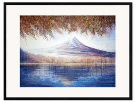 Plakat artystyczny premium w ramie Autumn in Japan