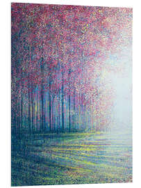 Foam board print Tree Blossom in Bright Light