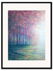 Framed art print Tree Blossom in Bright Light