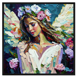 Gerahmter Kunstdruck The Angel of Assurance