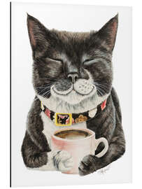 Magnettafel Purrfect Morning