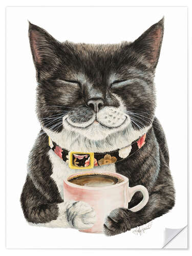Autocolante decorativo Purrfect Morning
