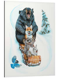 Magnettafel Toboggan!