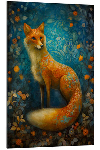 Cuadro de aluminio Holy Forest Fox