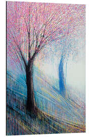 Magnettafel Blossom Wth a Soft Blue