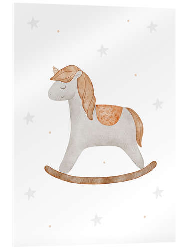 Acrylic print Rocking Horse