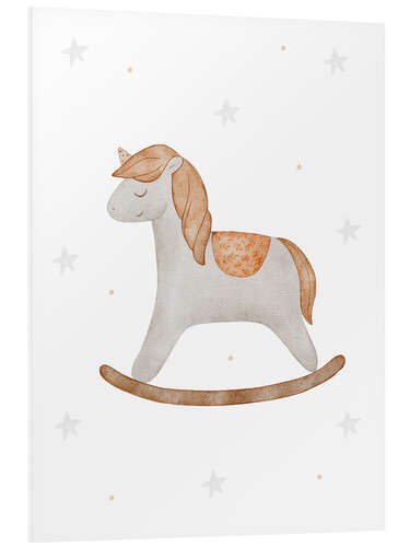 Foam board print Rocking Horse