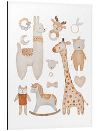 Tableau en aluminium Baby Toys