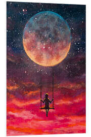 PVC print Moon Swing