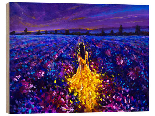 Quadro de madeira A Touch of Light II